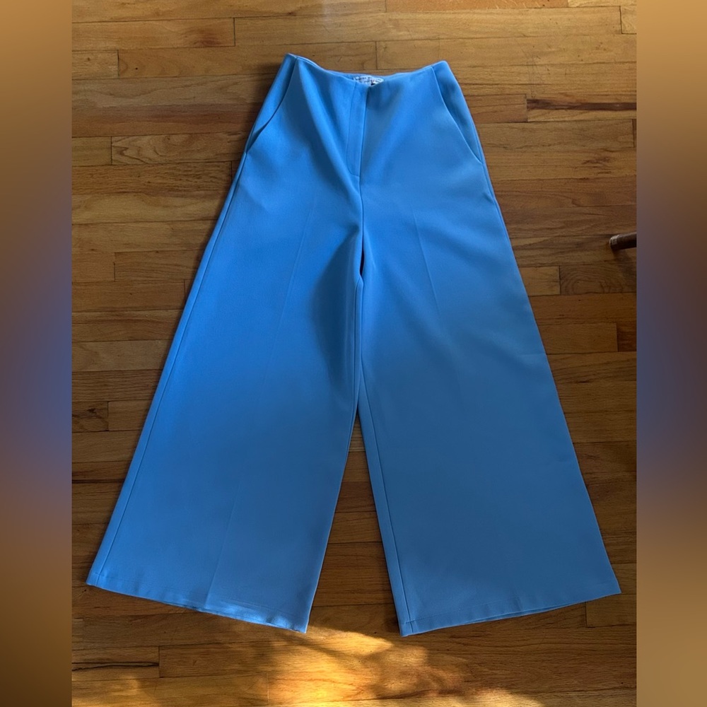 Marina Moscone light blue trousers